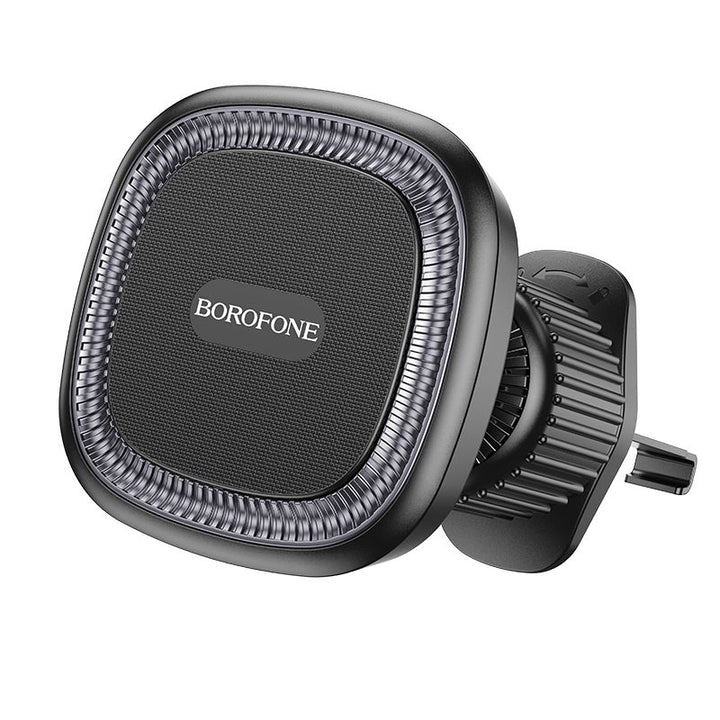 BOROFONE BH96 Magnetic Car Holder – Air Vent Mount (Black Gray)