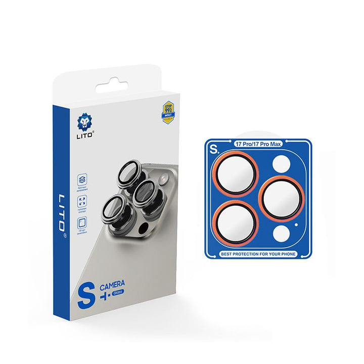 iPhone 17 Pro / Pro Max LITO Aluminum Alloy Camera Glass