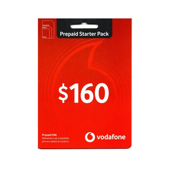$160 Vodafone Prepaid SIM - iCELL MOBILE