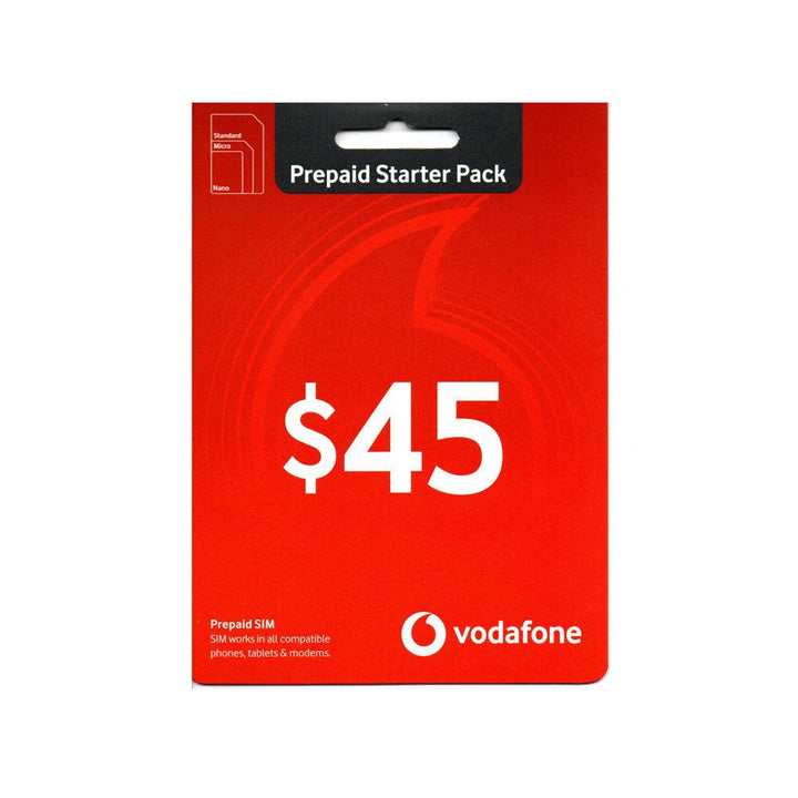 $45 Vodafone Prepaid SIM - iCELL MOBILE