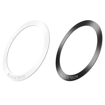 BLACKTECH Black And White Magnetic Ring - 2pcs - iCELL MOBILE iCELL MOBILE