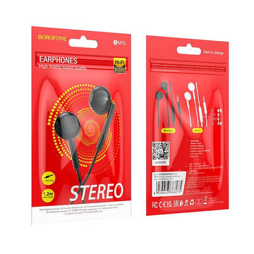 BOROFONE BM76 Ocean Universal 3.5mm Earphones - iCELL MOBILE iCELL MOBILE