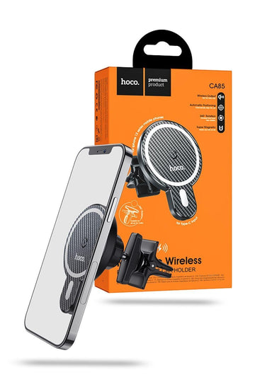Hoco CA85 15W Mag Wireless Charger Air Vent Car Holder - iCELL MOBILE iCELL MOBILE