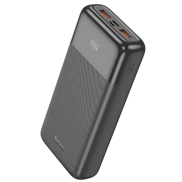 Hoco J121A 20000mAh 22.5W Ultra-Thin Power Bank - Black - iCELL MOBILE iCELL MOBILE