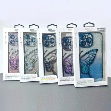 Kinglink Glitter Sandy Butterfly Case for iPhone 16 Pro Max - iCELL MOBILE iCELL MOBILE