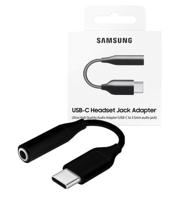 Samsung Type-C to 3.5mm Adapter - Black - iCELL MOBILE iCELL MOBILE