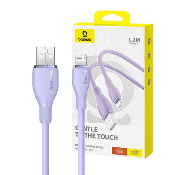 Baseus Pudding Series Fast Charging Cable USB-A to Lightning - 1.2m - iCELL MOBILE iCELL MOBILE