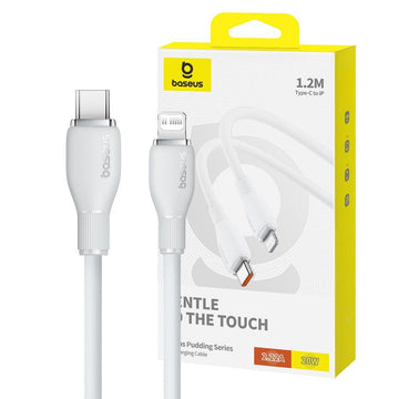 Baseus Pudding Series Fast Charging Cable USB-C to Lightning - 1.2m - iCELL MOBILE iCELL MOBILE