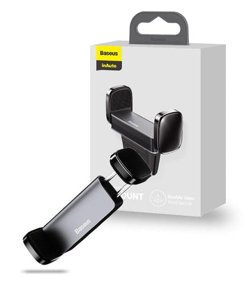Baseus Steel Cannon Air Outlet Car Holder - Black - iCELL MOBILE iCELL MOBILE