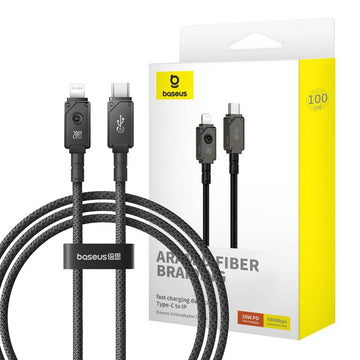 Baseus Unbreakable Series Fast Charging Cable USB-C to Lightning - 1m - iCELL MOBILE iCELL MOBILE