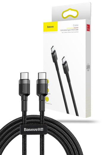 Baseus USB-C to USB-C High Density Braided Cable - iCELL MOBILE iCELL MOBILE