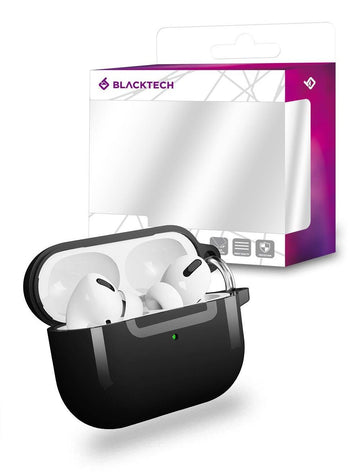 AirPods 2nd Gen BLACKTECH Stay Black Case - iCELL MOBILE iCELL MOBILE