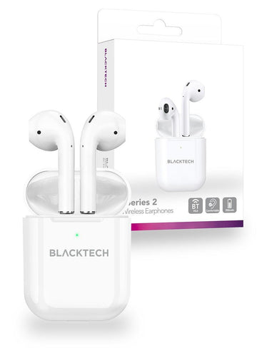 BLACKTECH BL-DES03 True Wireless Earphones - White - iCELL MOBILE iCELL MOBILE