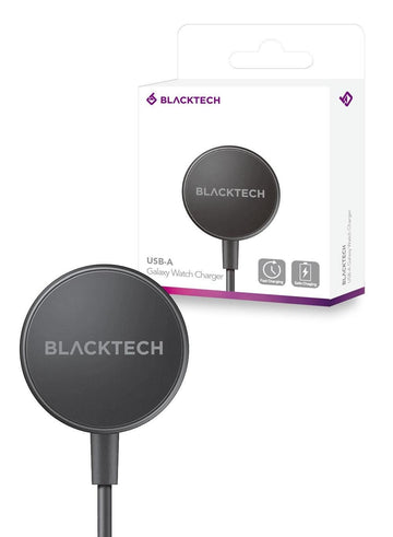BLACKTECH USB-A Galaxy Watch Charger - Black - iCELL MOBILE iCELL MOBILE