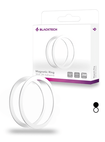 BLACKTECH 2Pcs Magnetic Ring Pack - White - iCELL MOBILE iCELL MOBILE