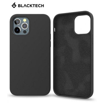 iPhone 13 Pro Max BLACKTECH Soft Rubber Case - iCELL MOBILE iCELL MOBILE
