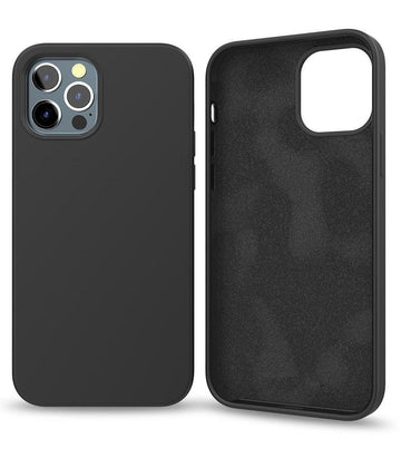 iPhone 14 Pro Max BLACKTECH Soft Feeling Case With Soft Micro Fiber - iCELL MOBILE iCELL MOBILE