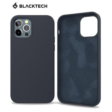 iPhone 13 Pro Max BLACKTECH Soft Rubber Case - iCELL MOBILE iCELL MOBILE