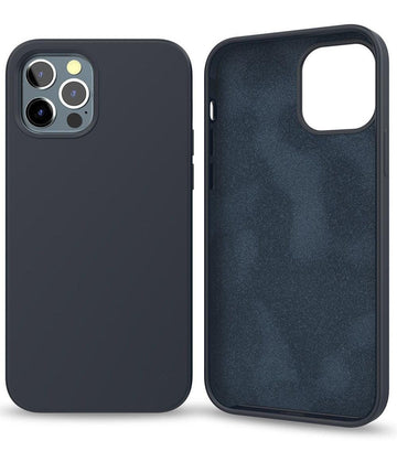 iPhone 14 Pro BLACKTECH Soft Feeling Case With Soft Micro Fiber - iCELL MOBILE iCELL MOBILE