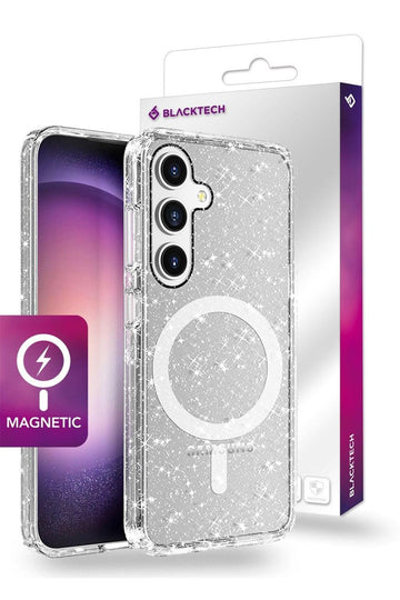 Galaxy S24 Ultra BLACKTECH Stay Glitter Magnetic Case - iCELL MOBILE iCELL MOBILE
