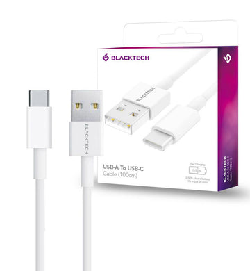 BLACKTECH USB-C Fast Charging Cable - 1m - iCELL MOBILE iCELL MOBILE