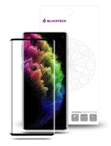 Galaxy S24 Ultra BLACKTECH Edge Glue Tempered Glass Screen Protector - iCELL MOBILE iCELL MOBILE