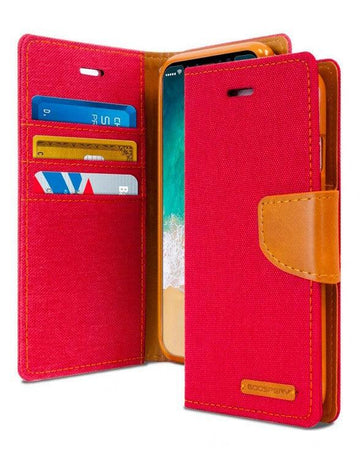 iPhone 13 Pro Goospery Mercury Canvas Wallet Case - iCELL MOBILE iCELL MOBILE