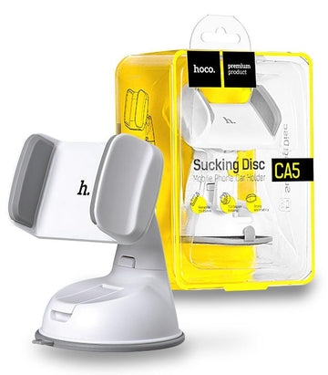 Hoco CA5 Suction Vehicle Holder - Grey - iCELL MOBILE iCELL MOBILE