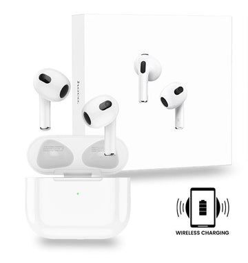 Hoco EW10 aSeries 3 True Wireless Earphones - White - iCELL MOBILE iCELL MOBILE