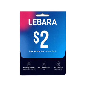 $2 Lebara Prepaid Starter Pack - iCELL MOBILE iCELL MOBILE