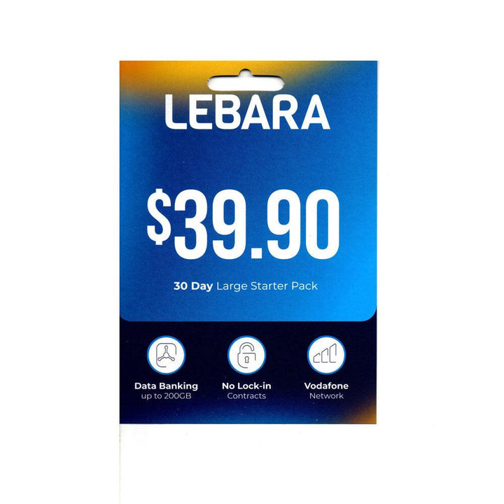 $39.90 Lebara Prepaid Starter Pack - iCELL MOBILE