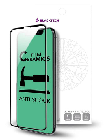 iPhone 15 Pro BLACKTECH Ceramics Full Cover Screen Protector - iCELL MOBILE iCELL MOBILE