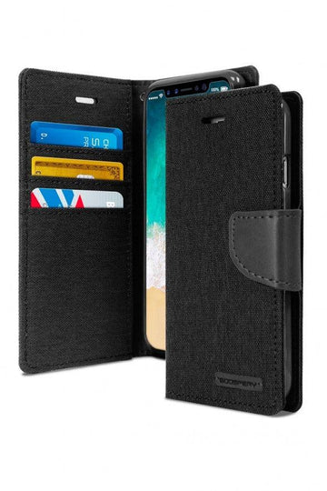 iPhone 13 Pro Max Goospery Mercury Canvas Wallet Case - iCELL MOBILE iCELL MOBILE
