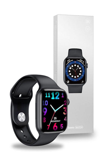 Hoco Y5 Pro 45mm Smart Sports Watch (Call Version) - Black - iCELL MOBILE iCELL MOBILE