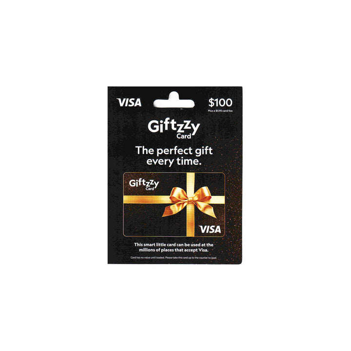 $100 Giftzzy Visa Gift Card - The Ultimate Gift of Choice