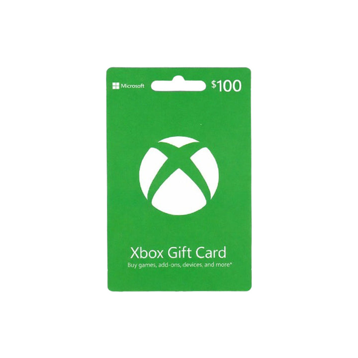 $100 Microsoft Xbox Gift Card - Digital Credit for Games & Subscriptions