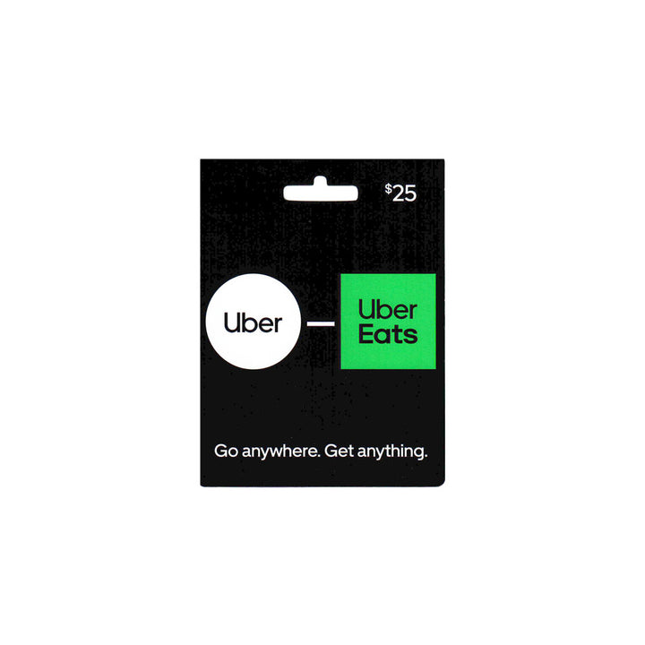 $25 Uber & Uber Eats Gift Card