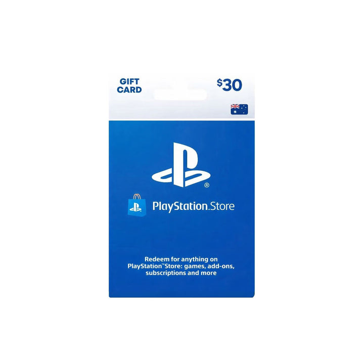 $30 PlayStation Store Gift Card - PSN Wallet Digital Top-Up