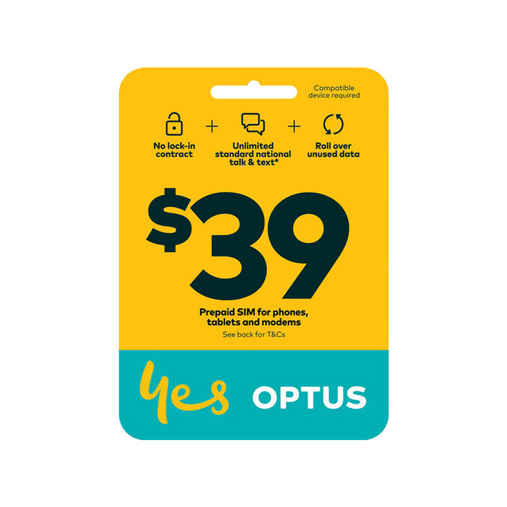 $39 Optus Prepaid Starter Pack