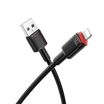 BOROFONE BX110 Beneficio Lightning to USB-A Charging Cable – 1m - iCELL MOBILE  iCELL MOBILE