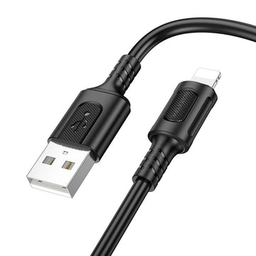 BOROFONE BX111 Feliz Lightning to USB-A Charging Data Cable - 1m - iCELL MOBILE  iCELL MOBILE