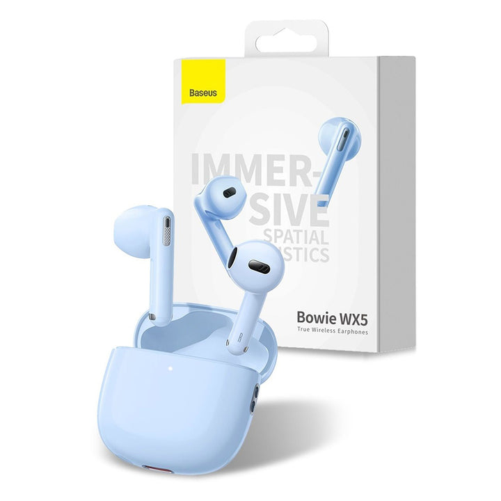 Baseus WX5 Bowie True Wireless Earphones - Blue