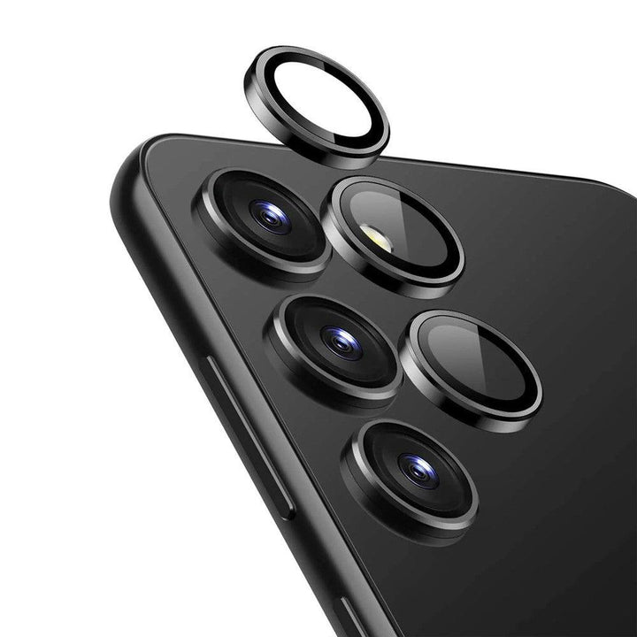 Galaxy S25 Kinglas Camera Lens Protector - Black - iCELL MOBILE 