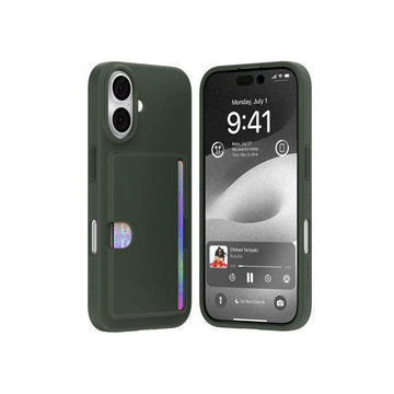 Goospery Mercury Rail 2 Card Jelly Case For iPhone 16 Plus - iCELL MOBILE  iCELL MOBILE