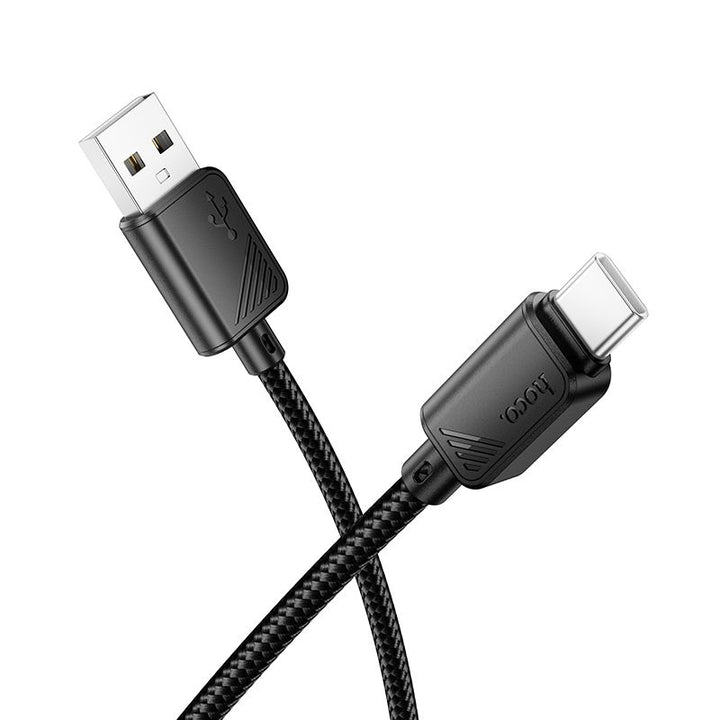 Hoco X113 Type-C Fast Charging Cable – 1m Nylon Braided - iCELL MOBILE 