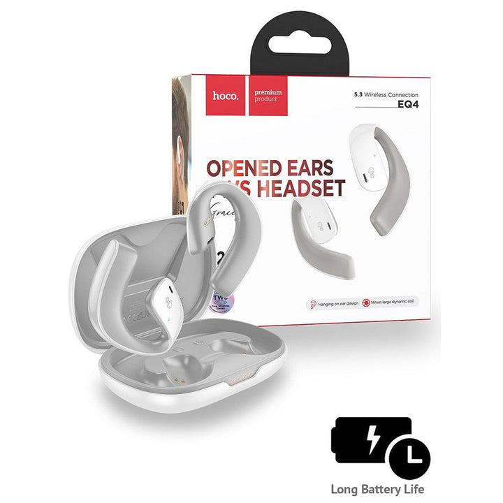 Hoco EQ4 Opened Ears TWS Wireless Headset - White