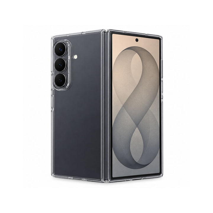 Galaxy Z Fold 8 Ultra BLACKTECH Thick Silicone Case - Clear