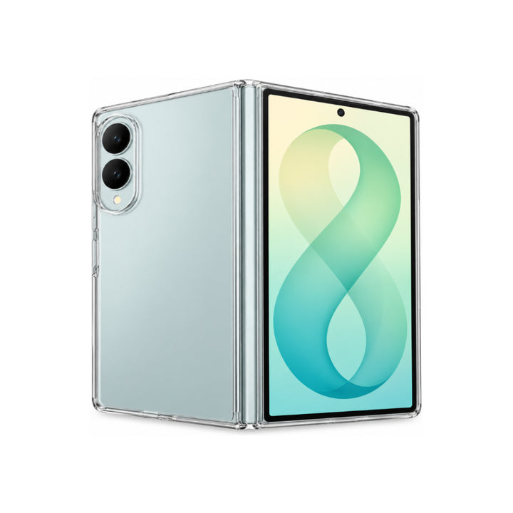 Galaxy Z Fold 8 BLACKTECH Thick Silicone Case - Clear
