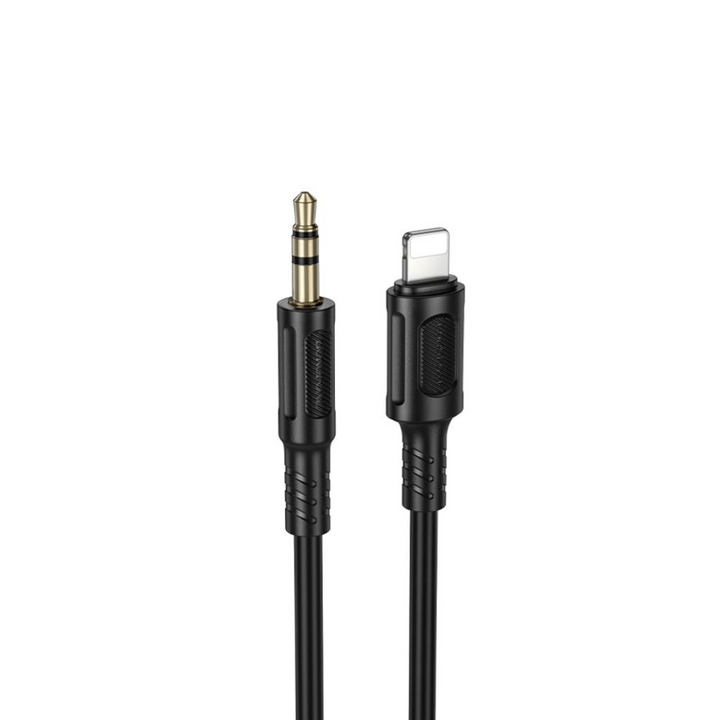 BOROFONE BL25A Lightning to 3.5mm AUX Audio Cable 1m - Black