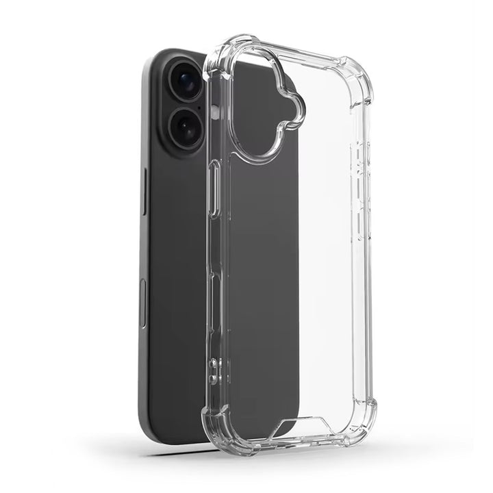 iPhone 17 Solar Crystal Hybrid Transparent Case Cover